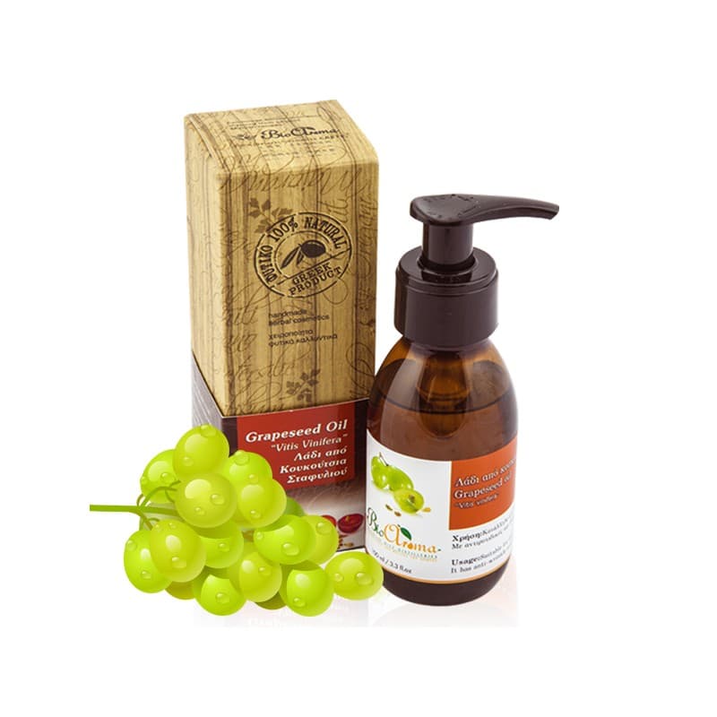 Huile Bio de pépins de raisin L'esprit Cretois Huile Bio de pépins de raisin L'esprit Cretois